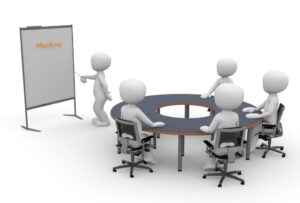 Animation av ett möte