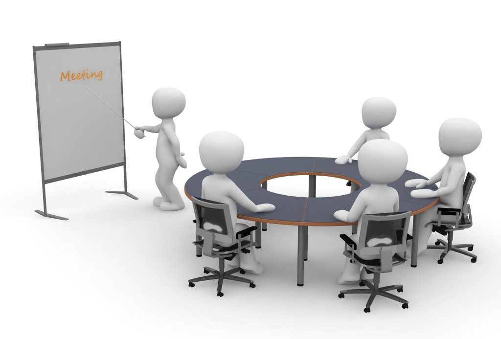 Animation av ett möte